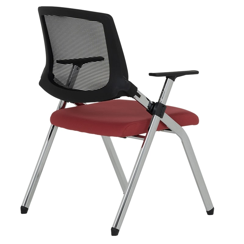 Сгъваем посетителски офис стол Carmen 1704 червен